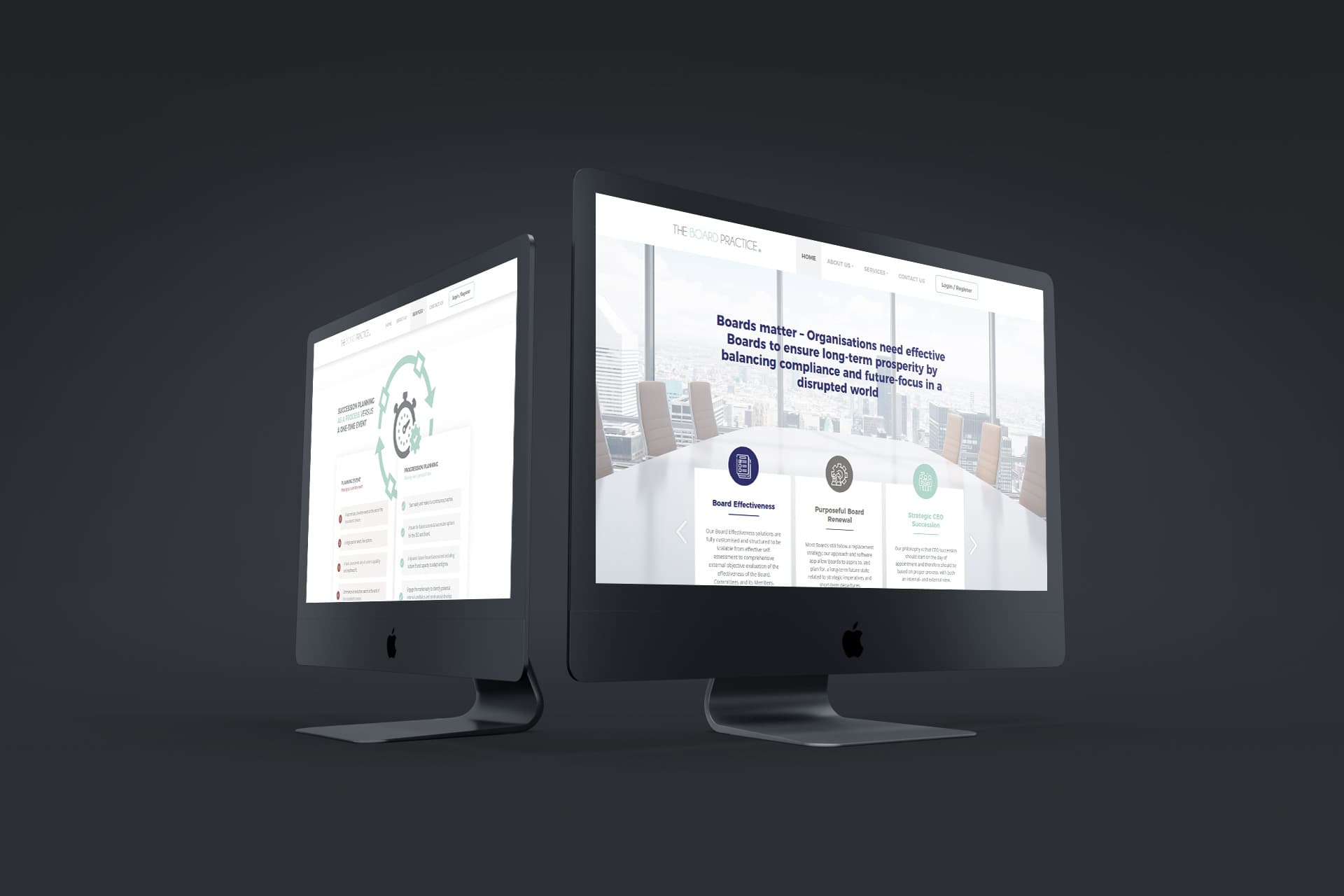 The Board Practice Website image 1